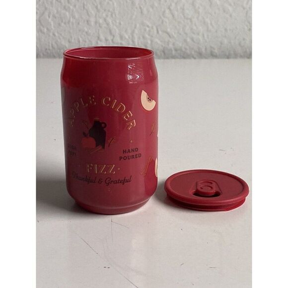 Dw Home Apple Cider Fizz Soda Pop Scented Candle Fall Autumn 6.4 Oz Red NEW - Picture 7 of 9